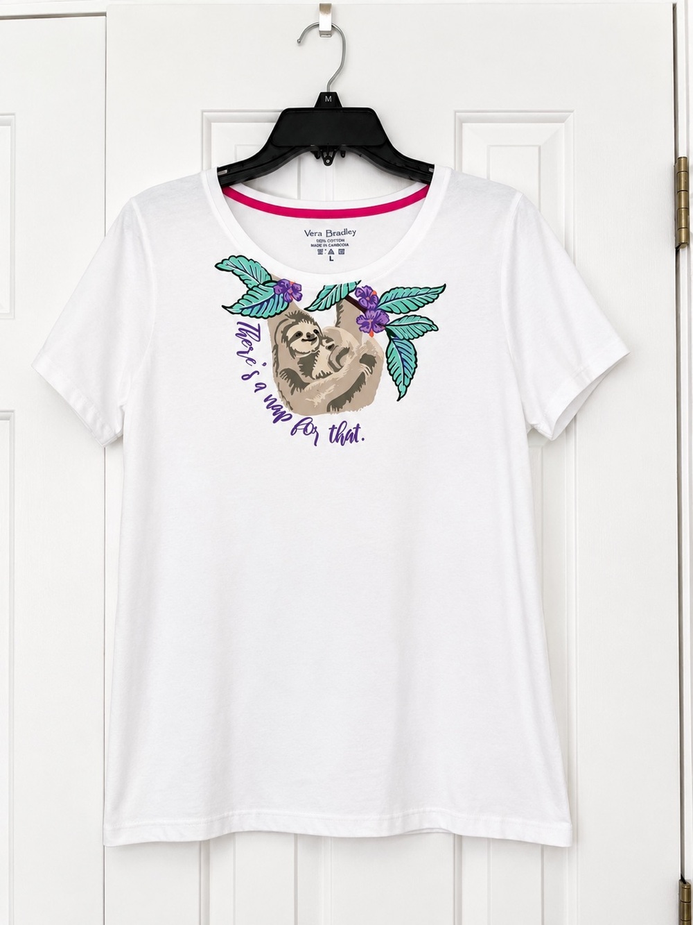 Vera Bradley Cute Sloth T-shirt - There’s a Nap For That
